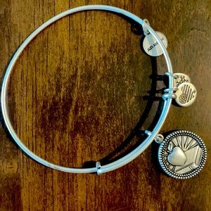 Alex and Ani Teacher Charm Bangle